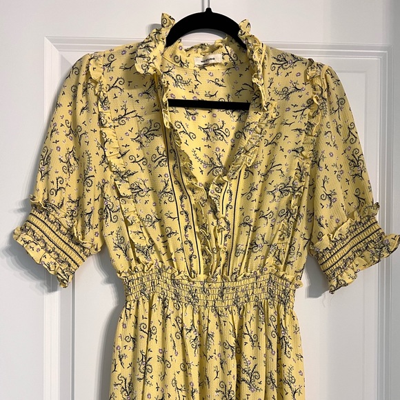 Spring maxi dress with ruched details - Picture 3 of 5